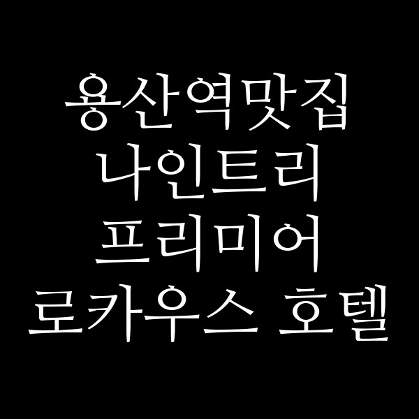 나인트리 프리미어 로카우스 호텔 서울 용산 아페티 썸네일 이미지
