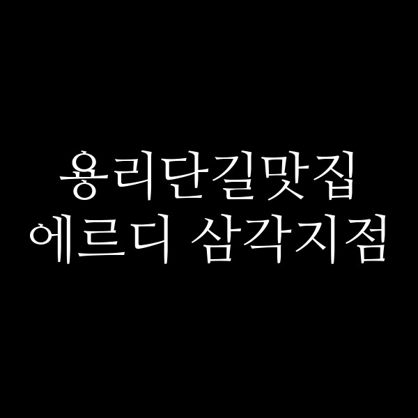 에르디 삼각지점 썸네일 이미지